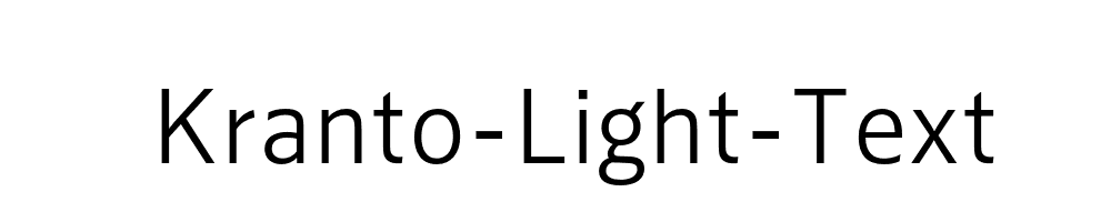 Kranto-Light-Text