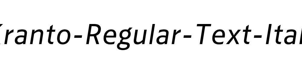 Kranto-Regular-Text-Italic