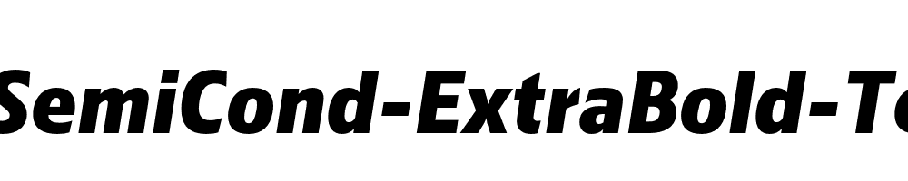 Kranto-SemiCond-ExtraBold-Text-Italic