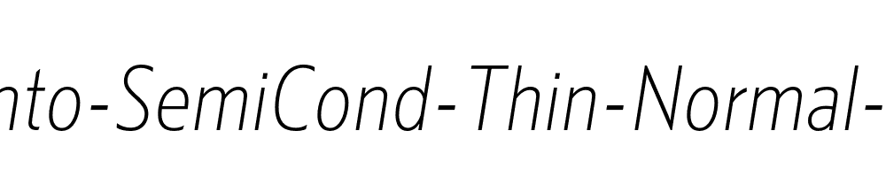 Kranto-SemiCond-Thin-Normal-Italic