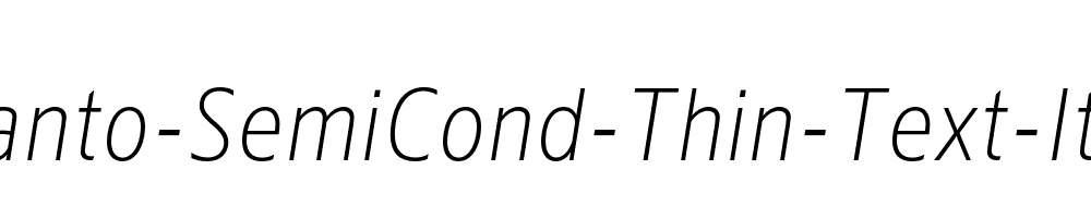 Kranto-SemiCond-Thin-Text-Italic