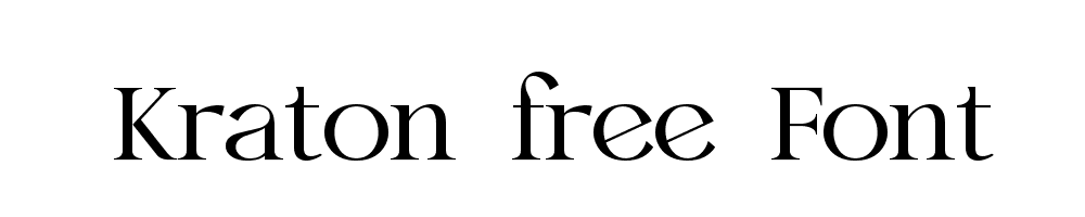 Kraton-free-Font