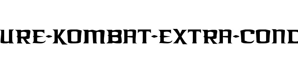 Kreature-Kombat-Extra-Condensed