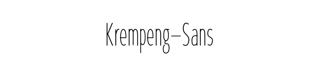 Krempeng-Sans