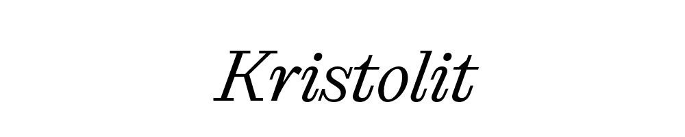 Kristolit