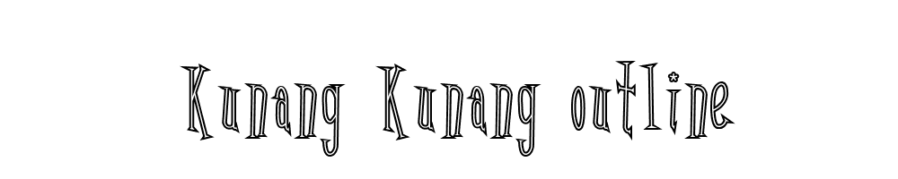 Kunang-Kunang-outline