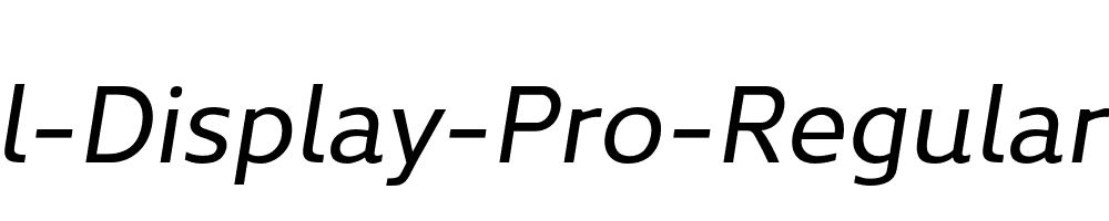 Kyrial-Display-Pro-Regular-Italic