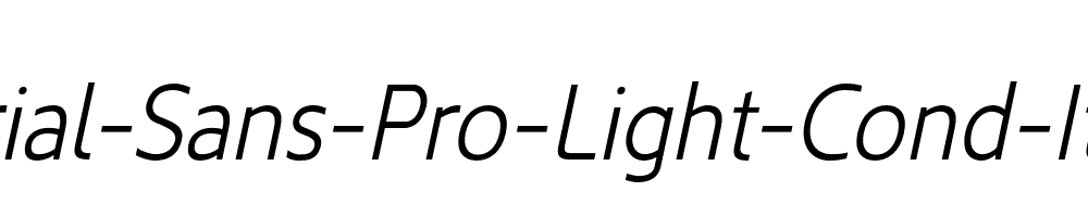 Kyrial-Sans-Pro-Light-Cond-Italic