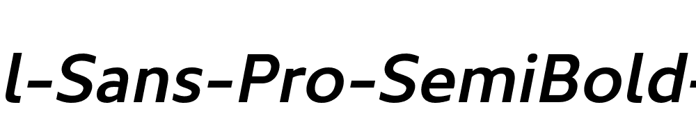 Kyrial-Sans-Pro-SemiBold-Italic