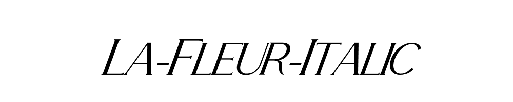 La-Fleur-Italic