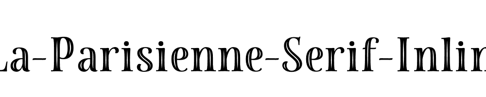 La-Parisienne-Serif-Inline