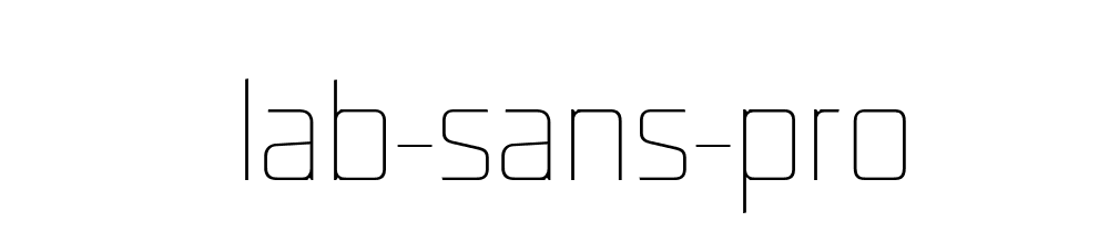 Lab Sans Pro