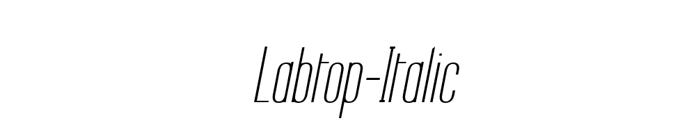 Labtop-Italic