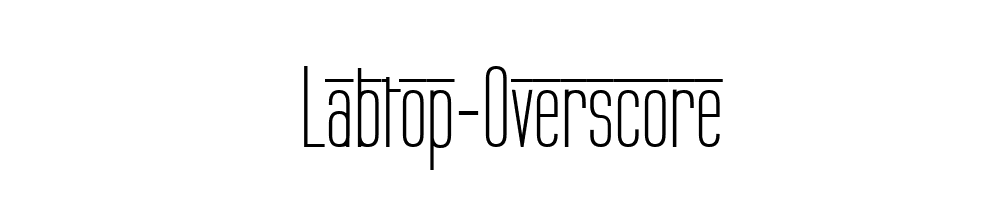 Labtop-Overscore