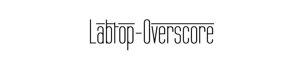 Labtop-Overscore