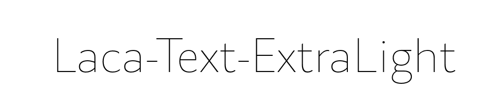 Laca-Text-ExtraLight