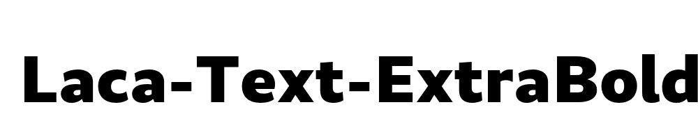 Laca-Text-ExtraBold