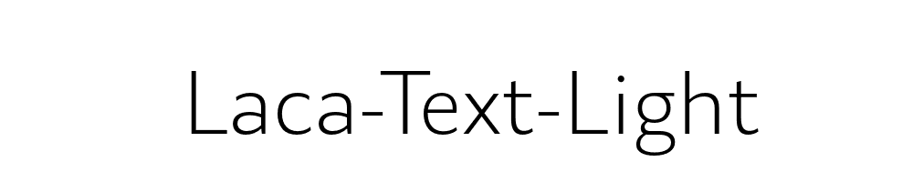 Laca-Text-Light