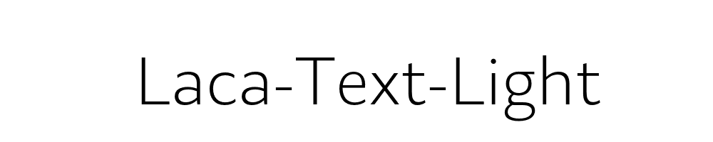 Laca-Text-Light