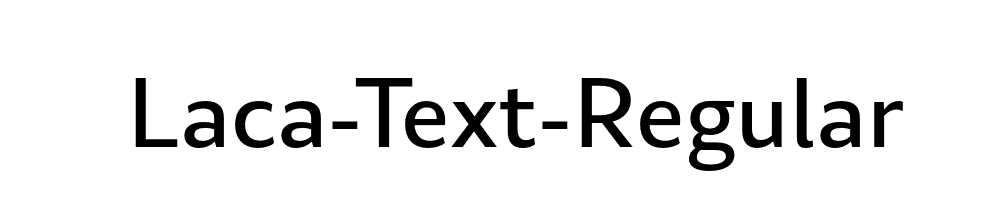 Laca-Text-Regular