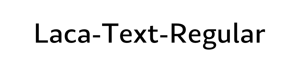 Laca-Text-Regular