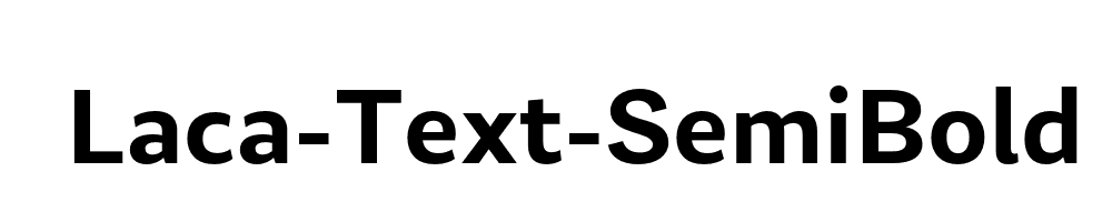 Laca-Text-SemiBold