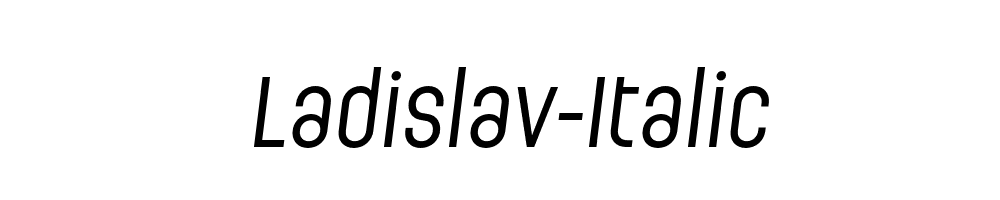 Ladislav-Italic