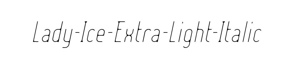 Lady-Ice-Extra-Light-Italic