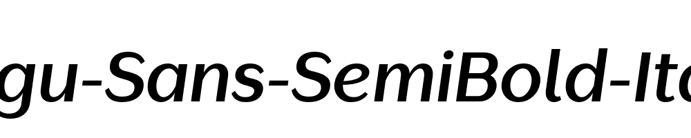 Lagu-Sans-SemiBold-Italic