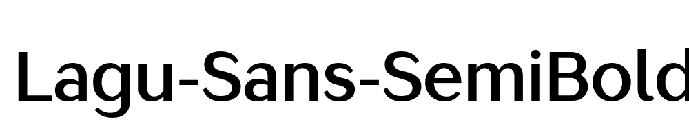 Lagu-Sans-SemiBold