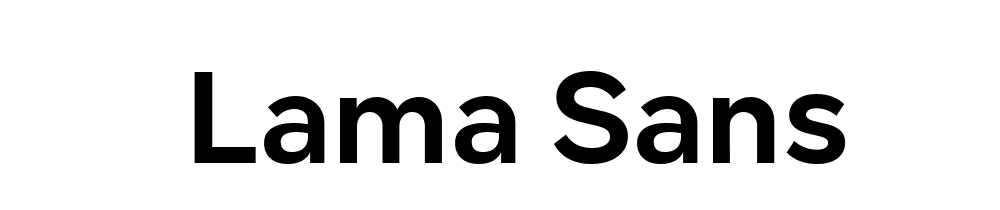 Lama Sans