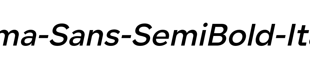 Lama-Sans-SemiBold-Italic