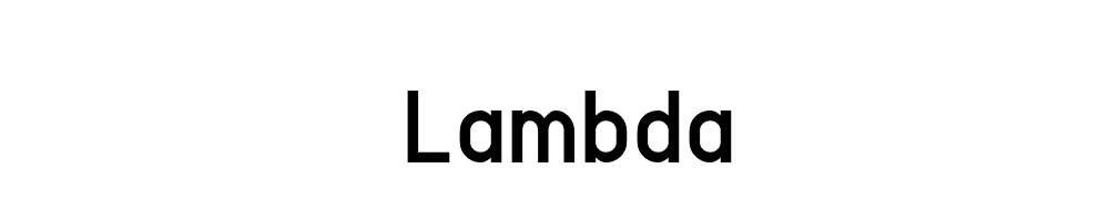 Lambda