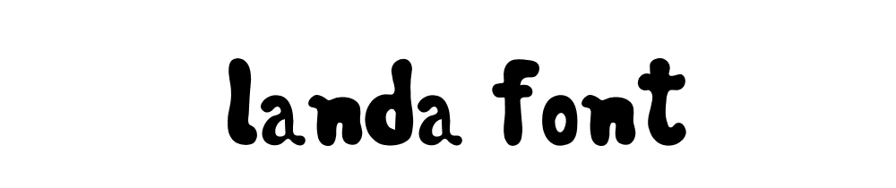 Landa_font