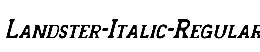 Landster-Italic-Regular