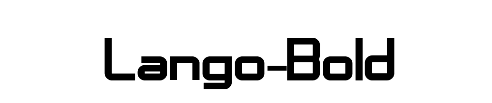 Lango Bold