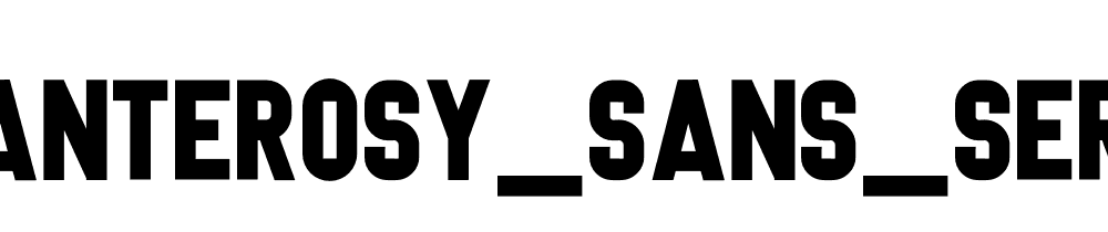 Lanterosy_sans_serif