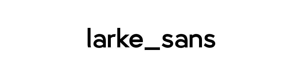 Larke_sans