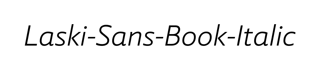 Laski-Sans-Book-Italic