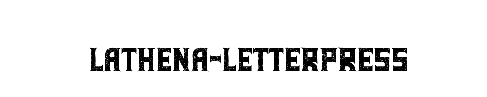 Lathena-Letterpress