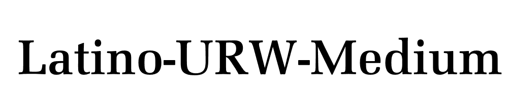 Latino-URW-Medium