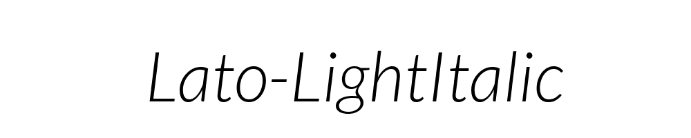 Lato-LightItalic