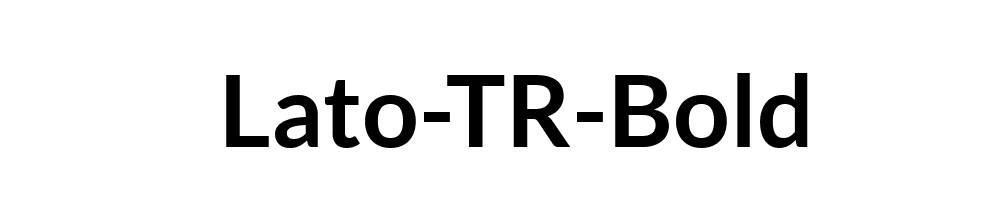 Lato-TR-Bold