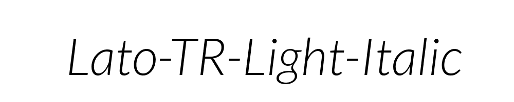 Lato-TR-Light-Italic