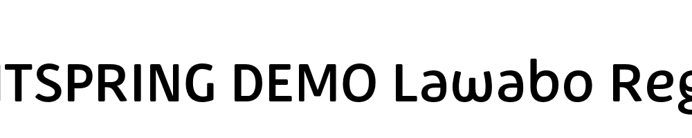  DEMO Lawabo Regular