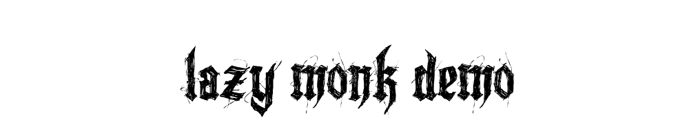 Lazy-Monk-Demo