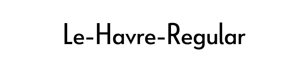 Le-Havre-Regular