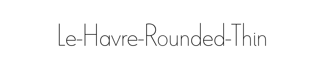 Le-Havre-Rounded-Thin