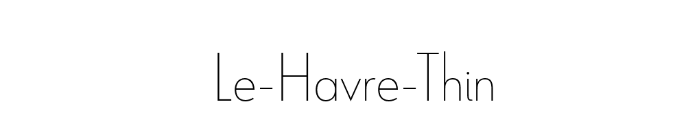 Le-Havre-Thin