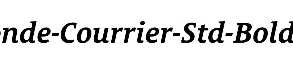 Le-Monde-Courrier-Std-Bold-Italic